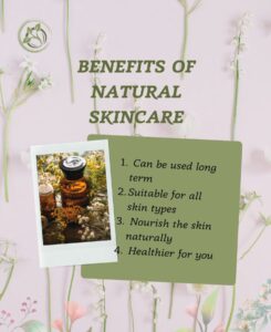 ADVANTAGES OF NATURAL SKIN CARE HEALTH MANAGEMENT PRODUCTS